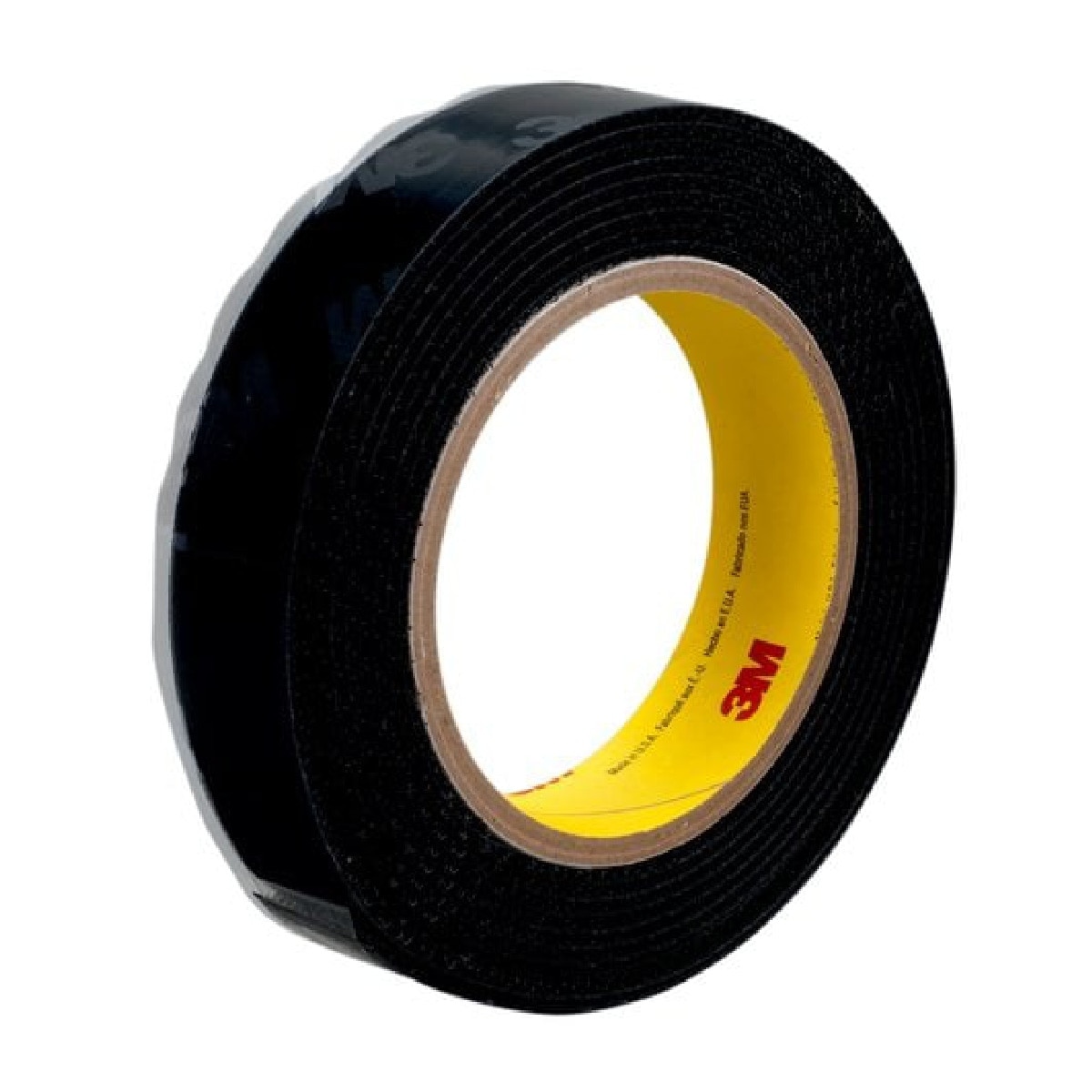 3M Black Velcro Hook & Loop with Rubber Based Adhesive Attachment.