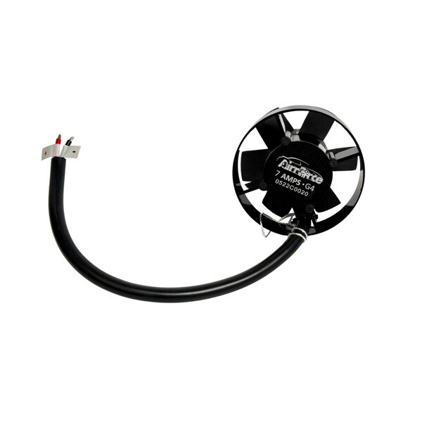 Ultra Brake Fans AirrForce High Output Racing Brake Fan Insert, G4 Series, In-Line, 3. ...