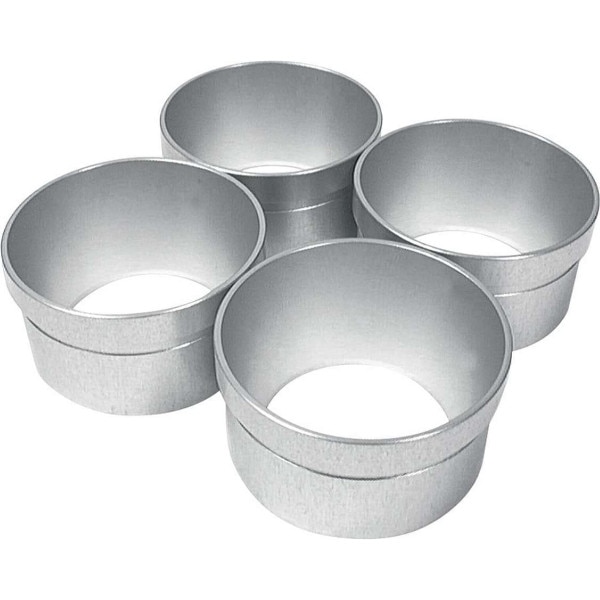 Allstar Base Plate Inserts 1.000 ID Aluminum Set of 4 Fits Allstar 1 Inch Base Plate