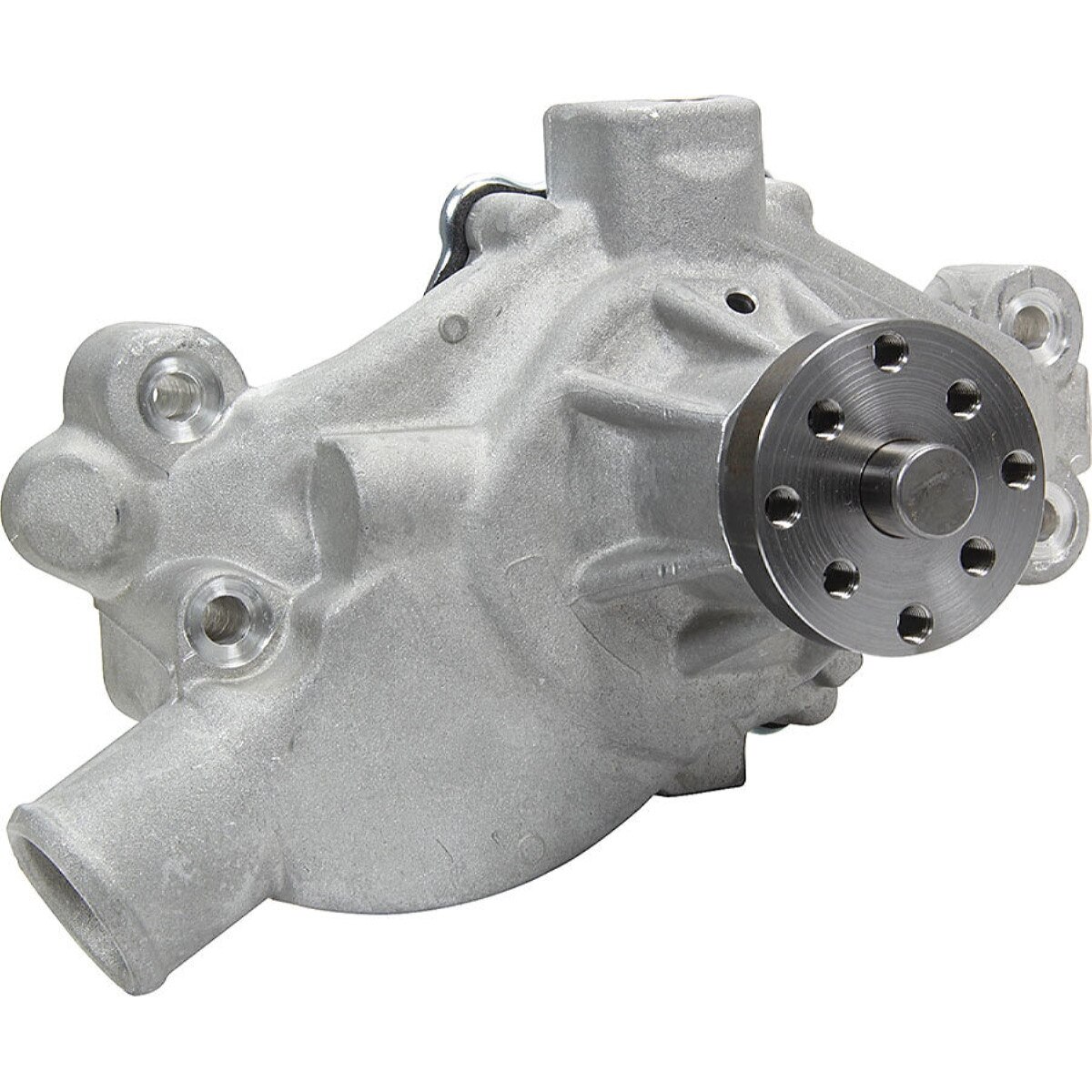 Allstar Water Pump Mechanical 0.75 Pilot Aluminum Short Design Small Block Chevy
