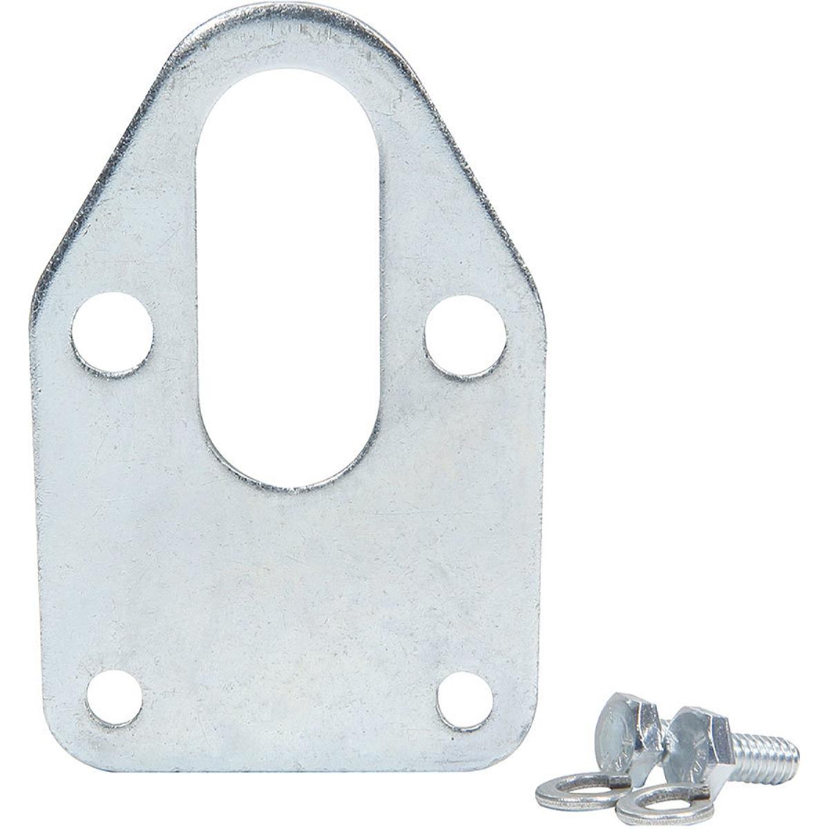 Allstar Performance Fuel Pump Mounting Plate, Steel, Small Block Chevy
