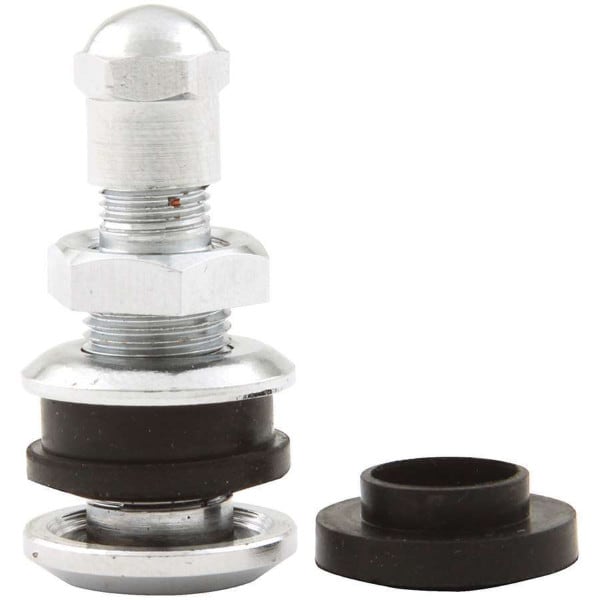 Allstar Coil-Over Spring Seat Chrome Valve Stem Bolt-In Allstar Coil-Over Spring Seat Chrome Valve Stem Bolt-In