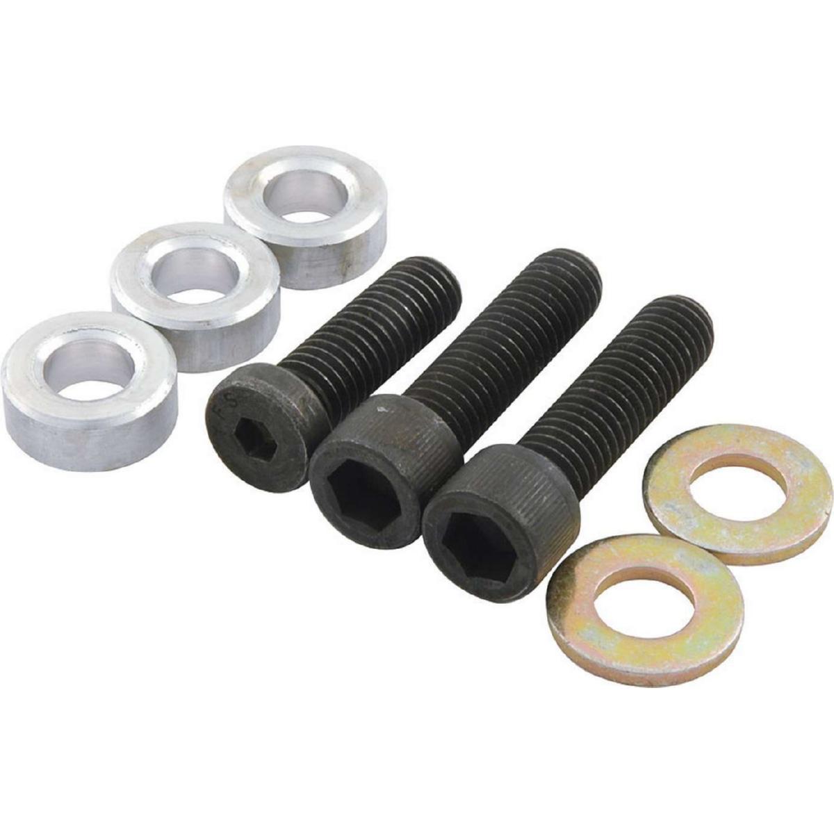 Allstar Performance Power Steering Pump Bracket Hardware Kit, Head Mount, Small Block Chevy