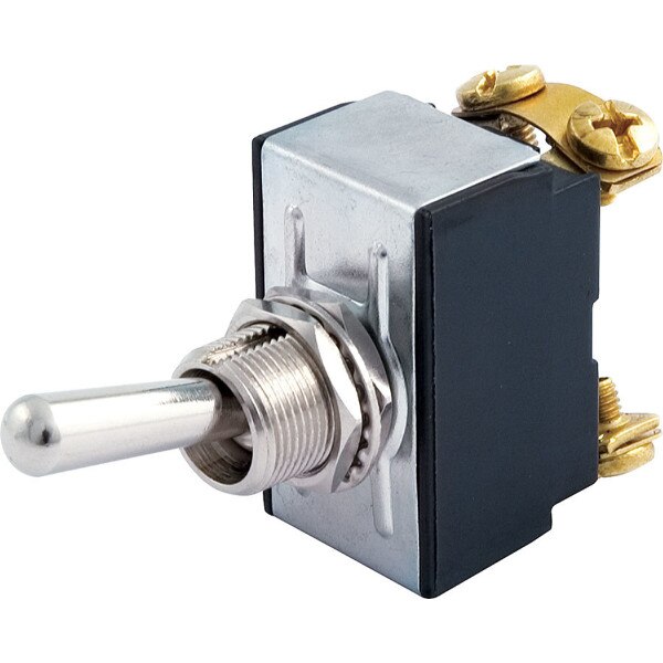 Allstar Toggle Switch, On / Off, 20 Amp, 12V, Single Pole