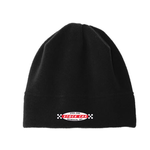 Beanie Stock Car Steel Logo Black