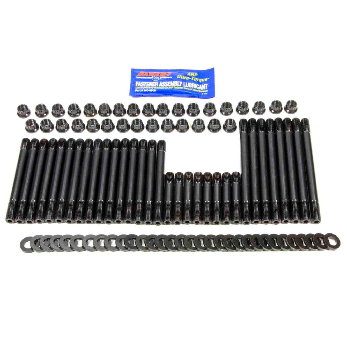 ARP Cylinder Head Stud Kit, 12Point Nuts, Chromoly, Black Oxide, Big