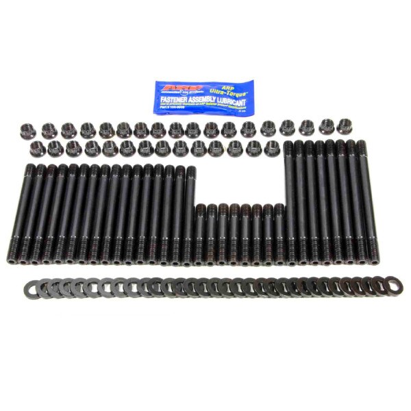 ARP Buick Cylinder Head Stud Kit - 12 Point Nuts Chromoly Black