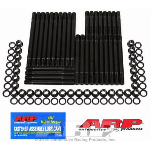 ARP Cylinder Head Stud Kit, 12-Point Nuts, 8740 Material, Chromoly ...