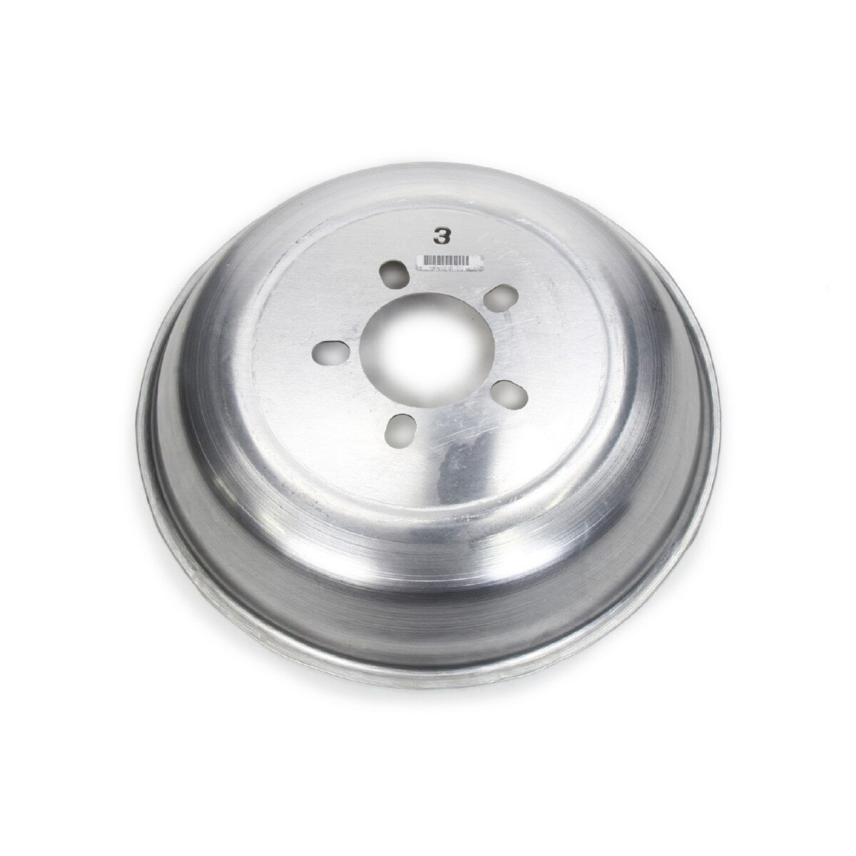 Aero Inner Mud Cover 15in 3.00in BS Aluminum Natural LR Mud Plug