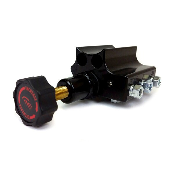 Baer Proportioning Valve Kit Remaster Adjustable 3/8-24 Flare 100-3000 PSI Aluminum Black