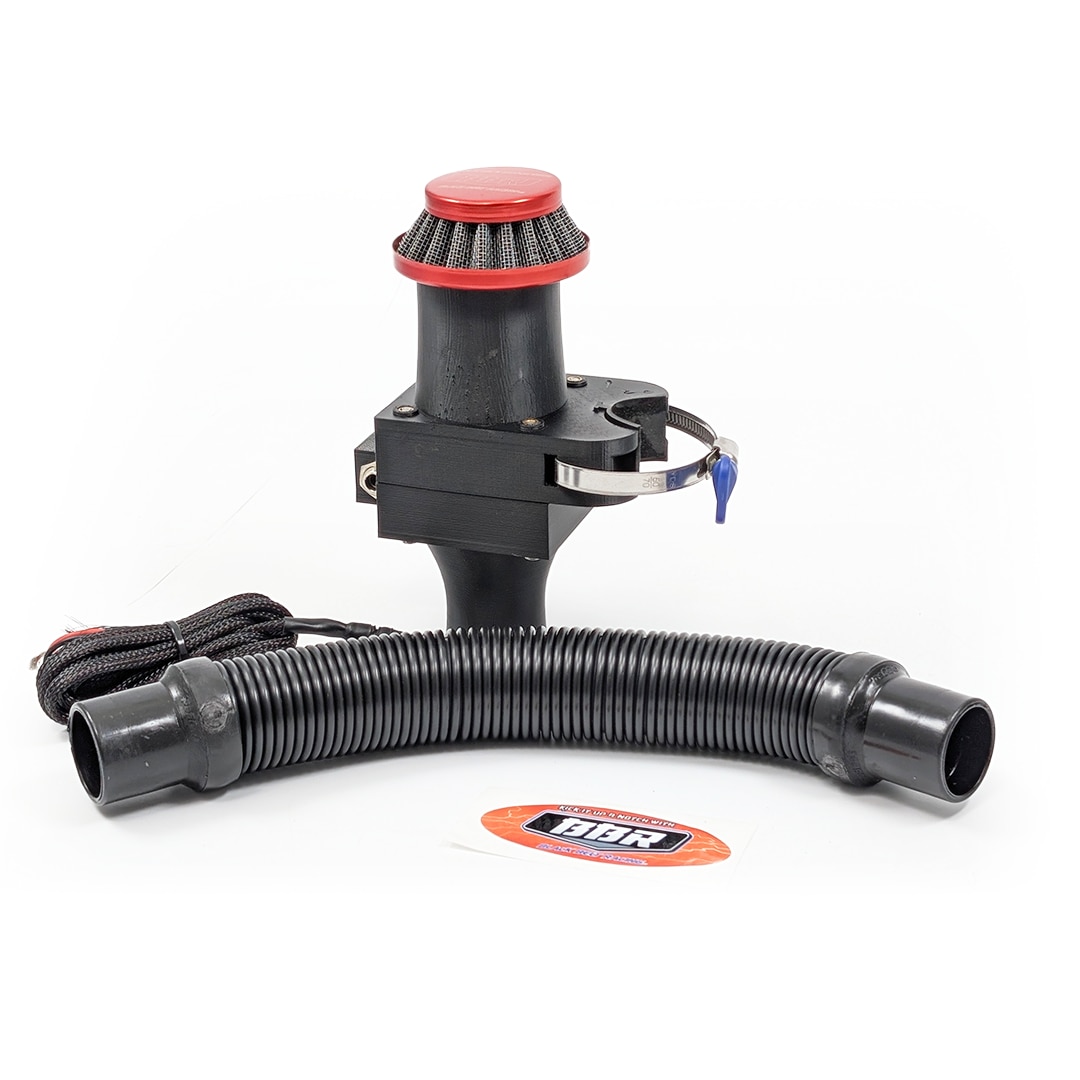 bell helmet blower HP6 EVO-II - Black Velocity Flow Ventilation System with FlowAdjust Bell Qualifier Top Air Pumper