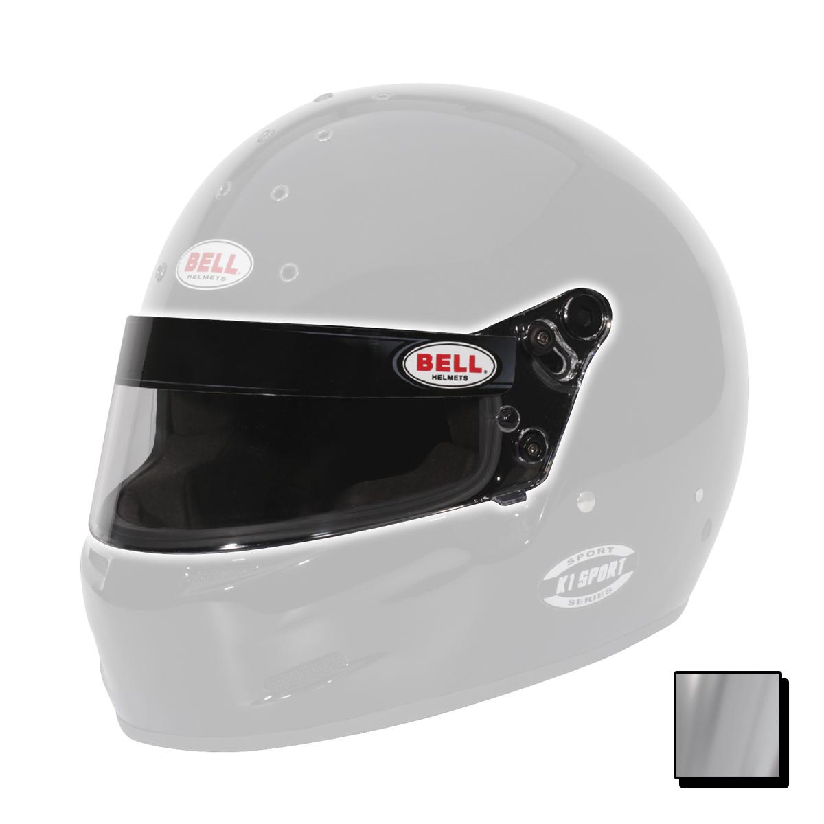 bell helmet 287 srv replacement shield silver chrome For K1 Sport , K1 PRO and GP2 Helmets Clear AF The SRV BELL HELMET Shield, Anti-Fog, Anti-Scratch,