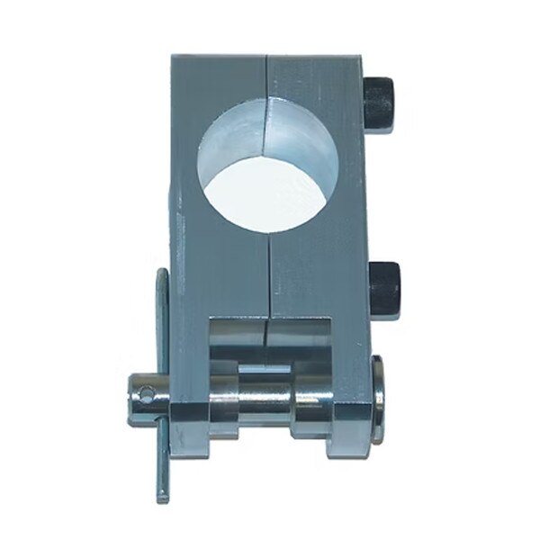 BSB 5th Coil Mount Bracket Clamp-On 4 Inch Long 1.500 Tube Aluminum Natural