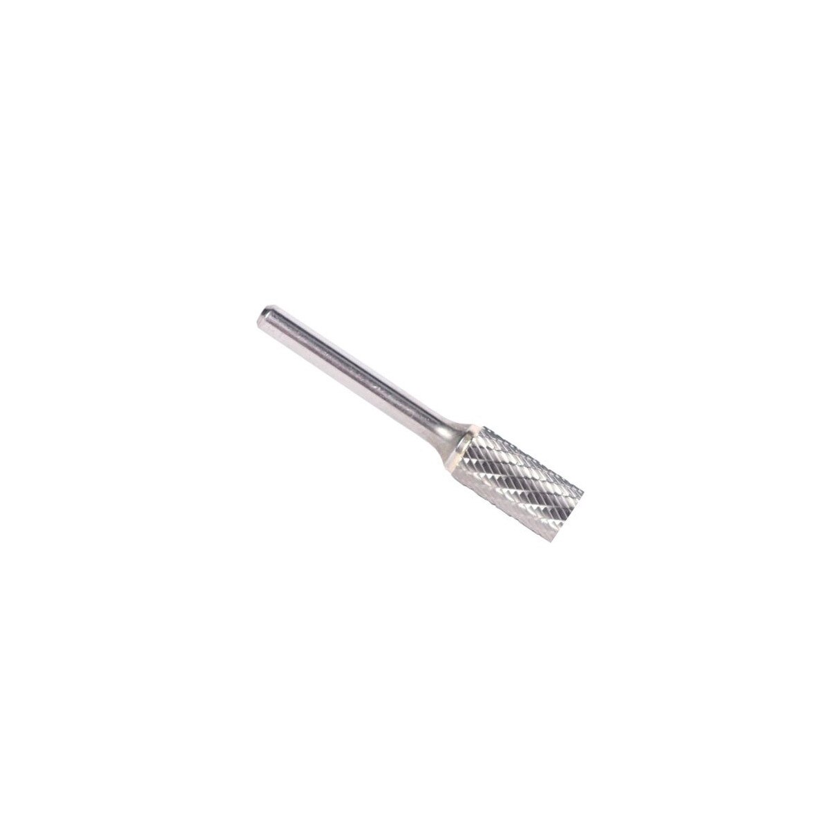 Drill America Solid Carbide Bur, Cylindrical, Double Cut Style, 1/4 Diameter, 1/4 Shank, 5/8 Cutting Length