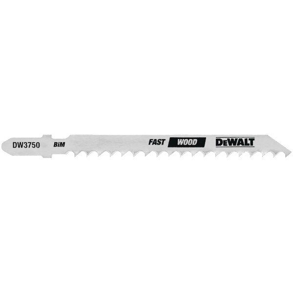 Dewalt Jig Saw Blade, T Shank, Cobalt Steel, Fine Cut Smooth Wood