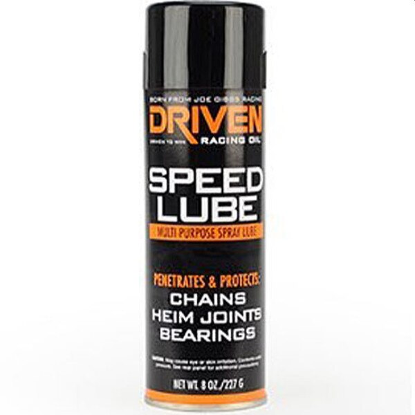 Driven Oil Speed Lube, Chain Lube, 8 oz. Aerosol Can