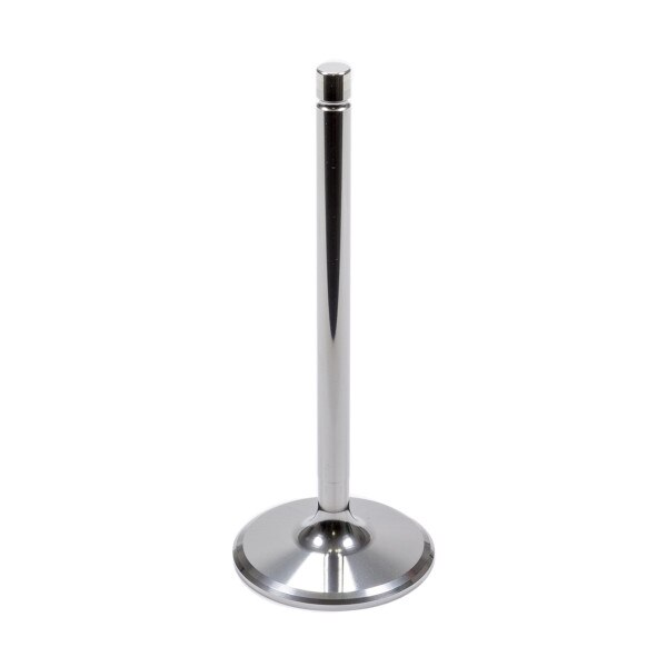 Del West exhaust valve 1.90 head 0.341 stem 5.48 length 20 deg titanium BBC CrN coated /