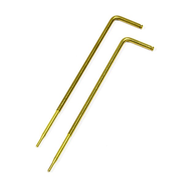 Edelbrock Carburetor Metering Rods, 0.073 x 0.042 OD, Brass, Pair