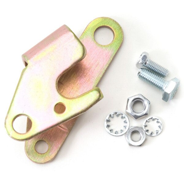 Edelbrock Throttle Lever Adapter, Performer Series Carburetors, Steel, Cadmium