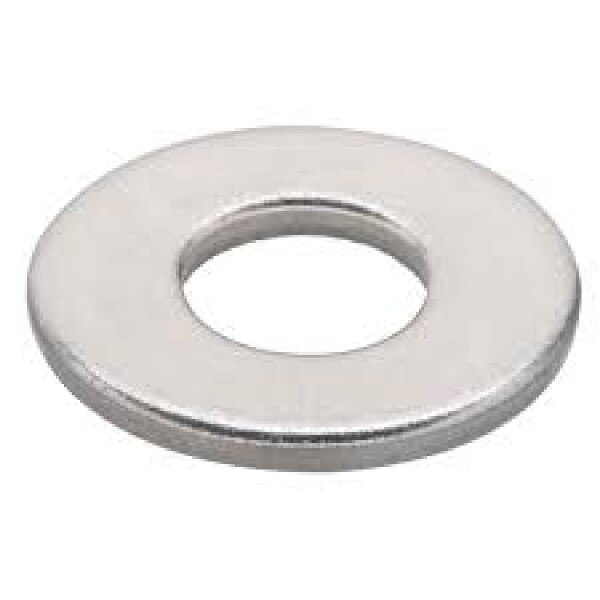 Flat Washer, Metric, Zinc Coated