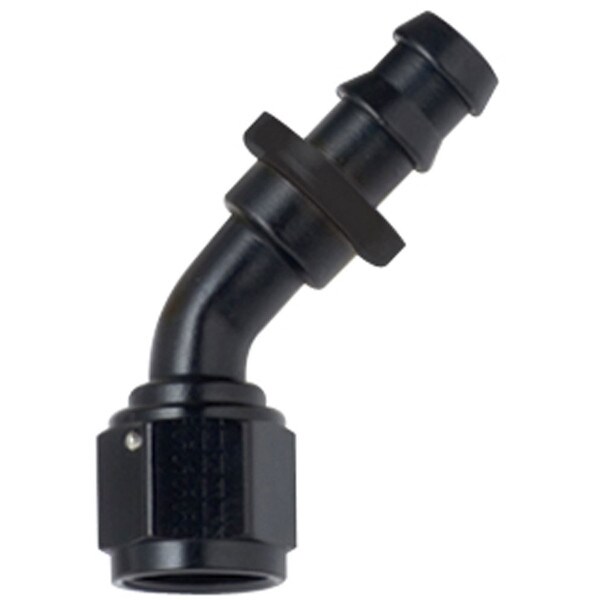Fragola Hose Fitting #4 45-Degree Push Lock 204504