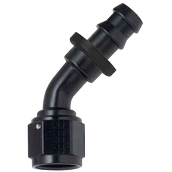 A-1 Racing Products Hose End #6 45 Degree Swivel