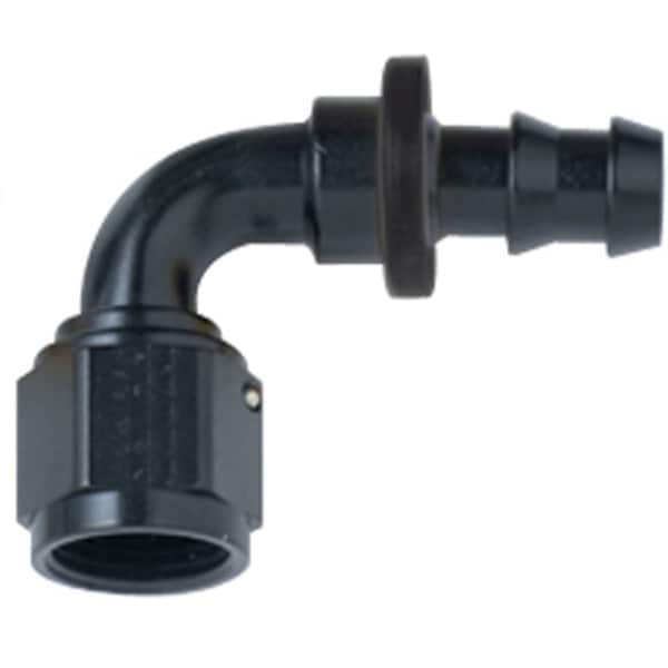 Fragola Hose Fitting #8 45-Degree to #6 Hose Black 224507-BL Fragola Hose Fitting #8 45-Degree to #6 Hose Black 224507-BL