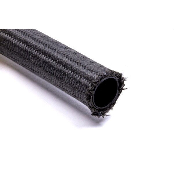 Fragola Hose, Race-Rite, Braided Fire Retardant Fabric, PTFE, Black, #16 AN, Bulk (Sold Per Foot)