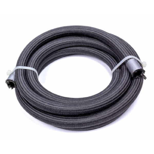 Fragola Hose, Race-Rite, Braided Fire Retardant Fabric, PTFE, Black, #8 AN, 6' Length