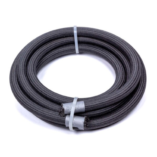 Fragola Hose, Race-Rite, Braided Fire Retardant Fabric, PTFE, Black, #6 AN, 20' Length