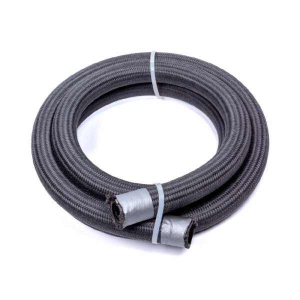 Fragola Hose, Race-Rite Pro, Braided Fire Retardant Fabric, Wire Reinforced, PTFE, Black, #12 AN, 6' Length