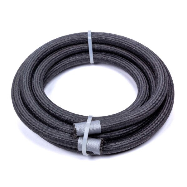 Fragola Hose, Race-Rite Pro, Braided Fire Retardant Fabric, Wire Reinforced, PTFE, Black, #6 AN, 10' Length