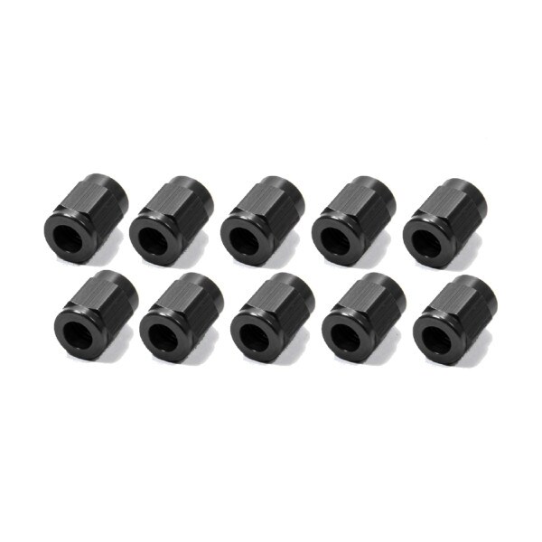 Fragola #8 Tube Nut Black 481808-BL Fragola #8 Tube Nut Black 481808-BL