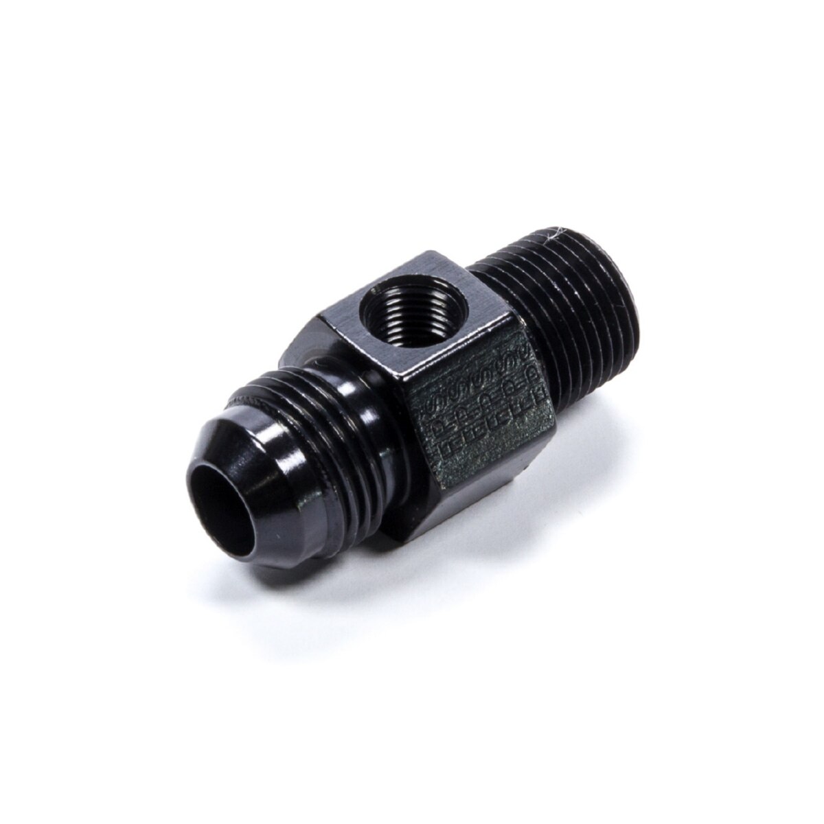 JEGS AN To NPT Straight Adapter Fitting [-8 AN Male To 1/4 In. NPT Male To 1 4 In Npt Male Black - Foto 11