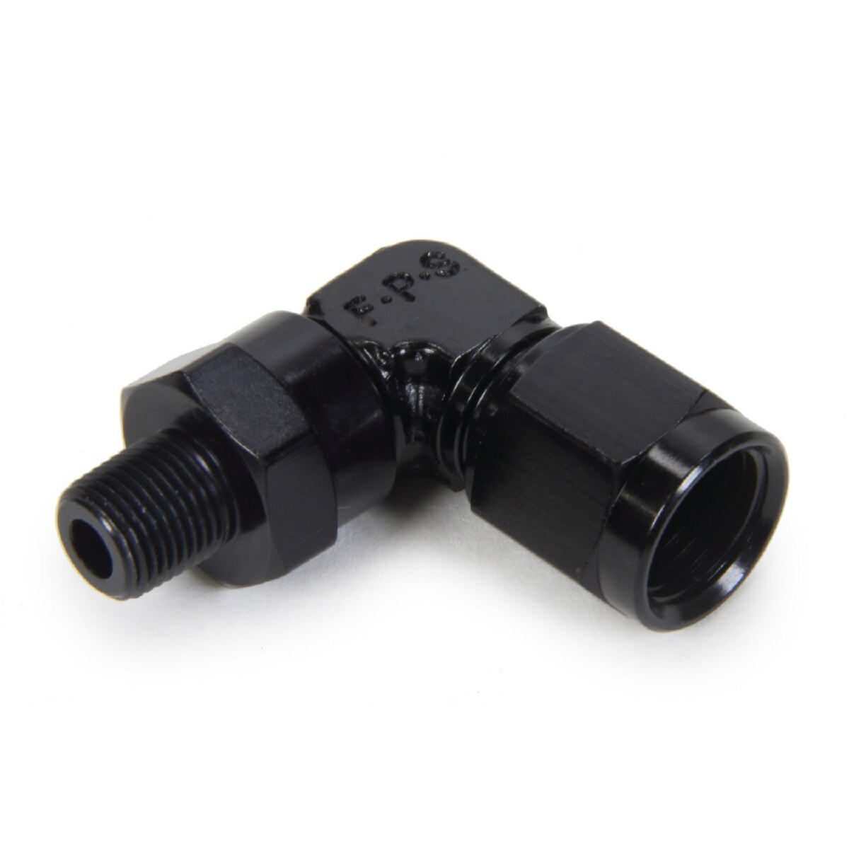 アナベル38 AC PERFORMANCE Blue Aluminum 90 Degree Female AN6 to 3/8