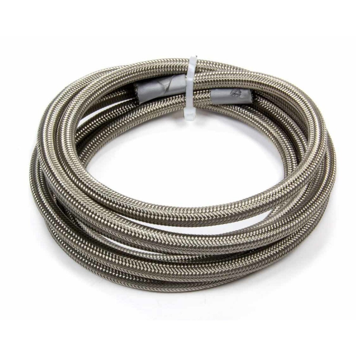 Fragola Hose, 6000 Series, Braided Stainless, PTFE, Natural, #4 AN, 6' Length