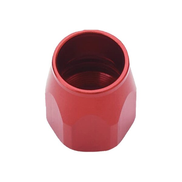 Fragola Replacement Socket, Series 3000, #10 AN, Aluminum, Red (Socket Only)