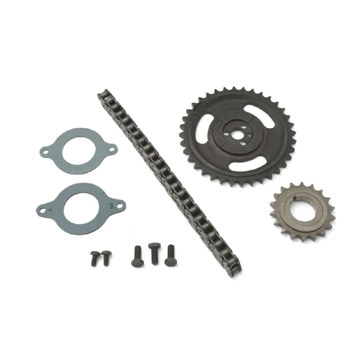 GM Performance Timing Chain Set, Single Roller Steel, Small Block Chevy 604 Crate