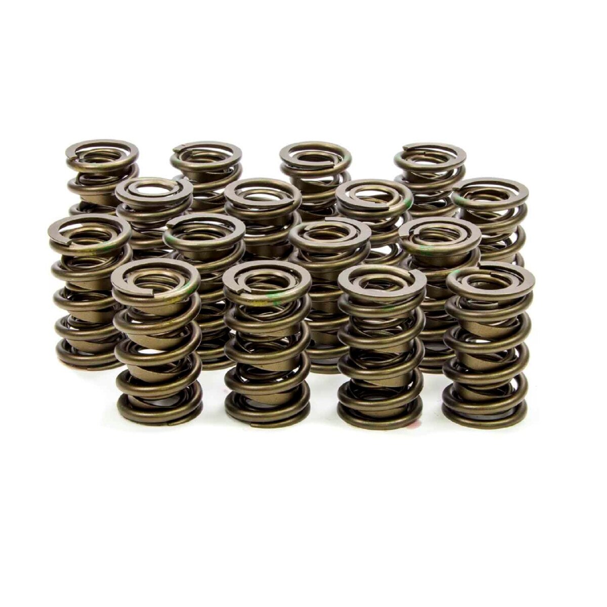 Isky Valve Spring Set, Tool Room Series, Dual Spring / Damper, 500 lb/in Spring Rate, 1.200 Coil Bind, 1.560 OD, Set of 16