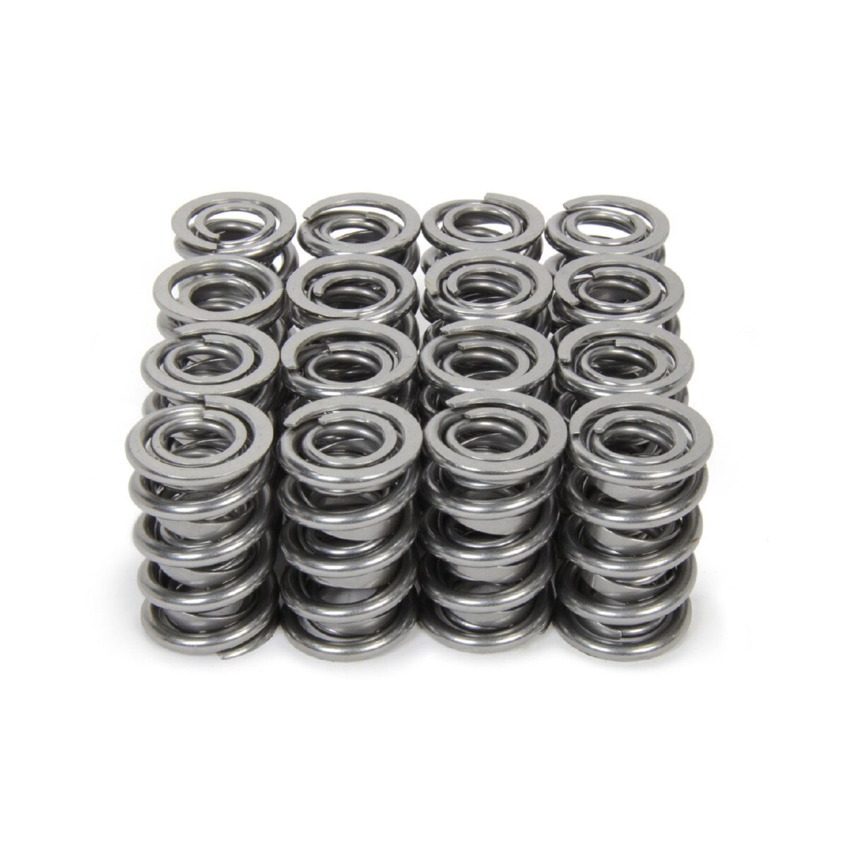 Isky Valve Spring Set, Max-Life Series, Dual Spring / Damper, 810 lb/in Spring Rate, 0.850 Coil Bind, 1.600 OD, Set of 16