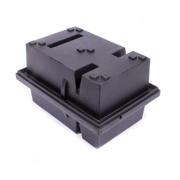 Jaz 3rd Member Storage Case, Protecto I, Horizontal, Stackable, Plastic, Black, Ford 9.0