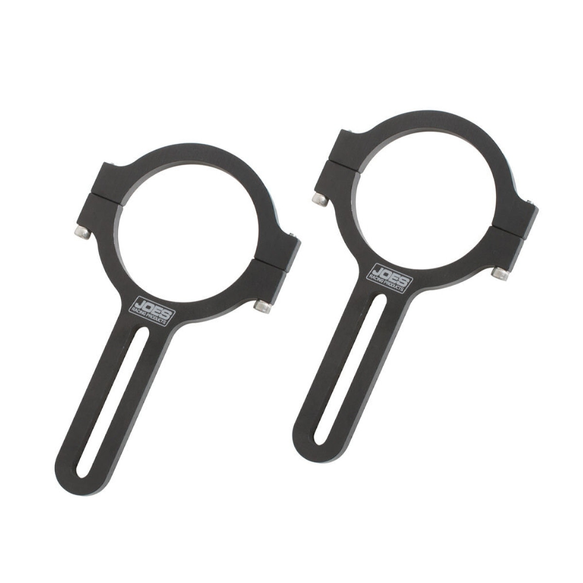 JOES Racing Mirror Brackets, 1.500 Tube, 2.500 Long, Pair (Brackets Only)