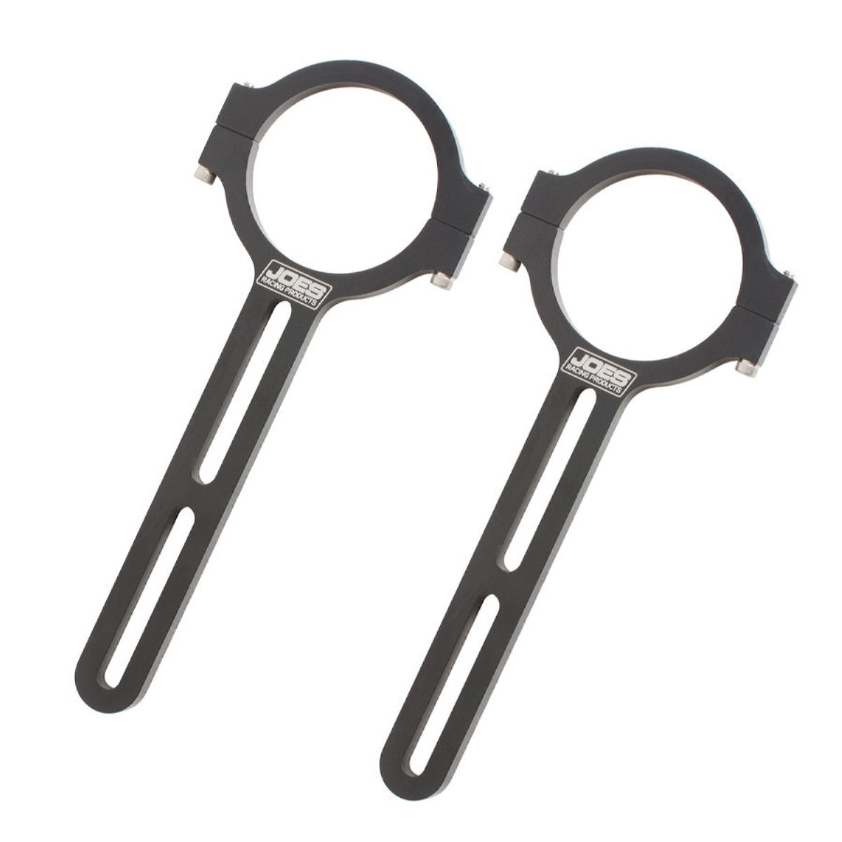 JOES Racing Mirror Brackets, 1.500 Tube, 5.000 Long, Pair (Brackets Only)