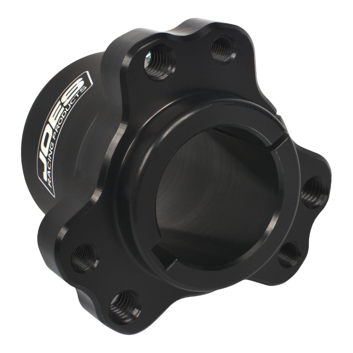 Joes Racing Wheel Hub, Rear, Long, Aluminum, Black (Go Kart / Quarter