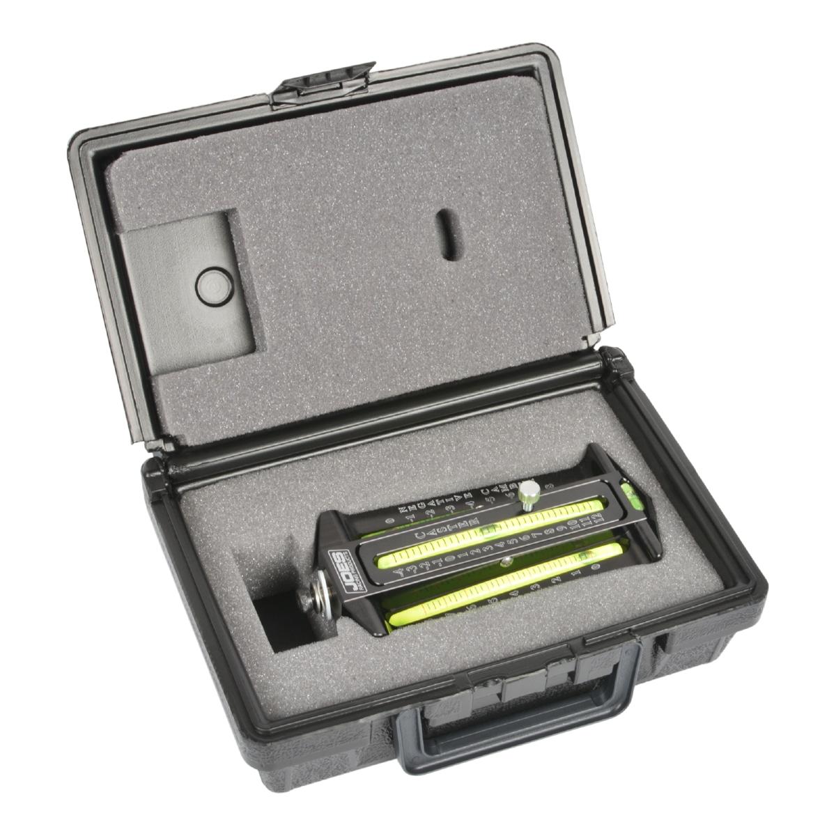 Joes Racing Caster Camber Gauge, 8Degree (Kart 5/8"18 Adapter / Case)