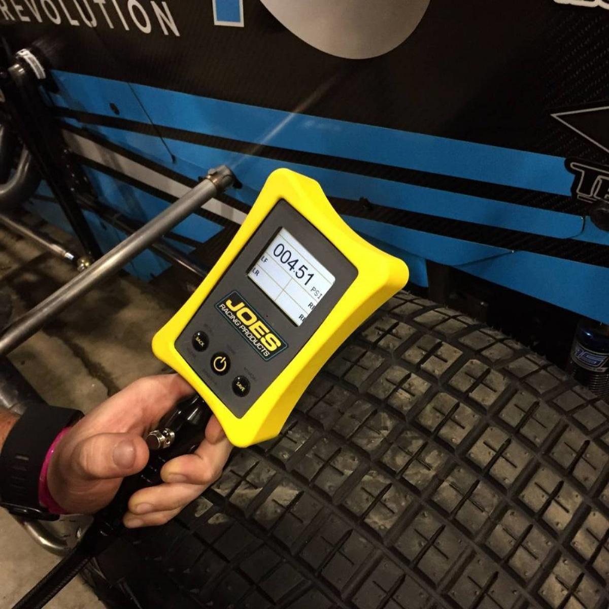 Joes Racing Tire Pressure Gauge, Precision, 0100 PSI, Digital