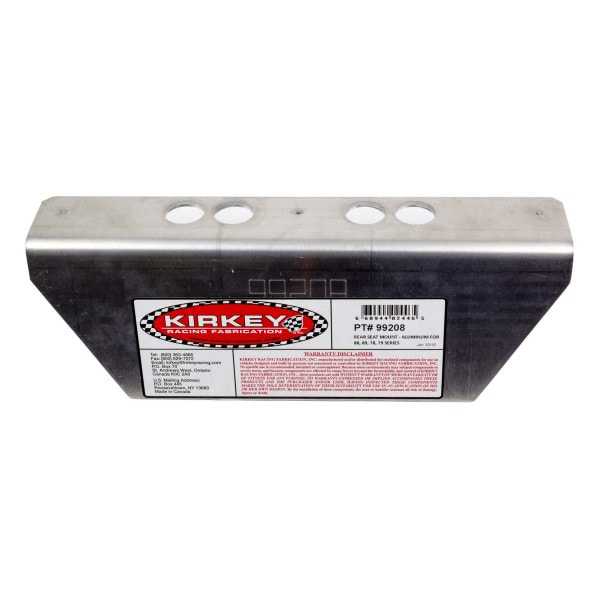 Kirkey Rear Seat Mount for 88, 89, and 79 Series Seats Kirkey Rear Seat Mount for 88, 89, and 79 Series Seats