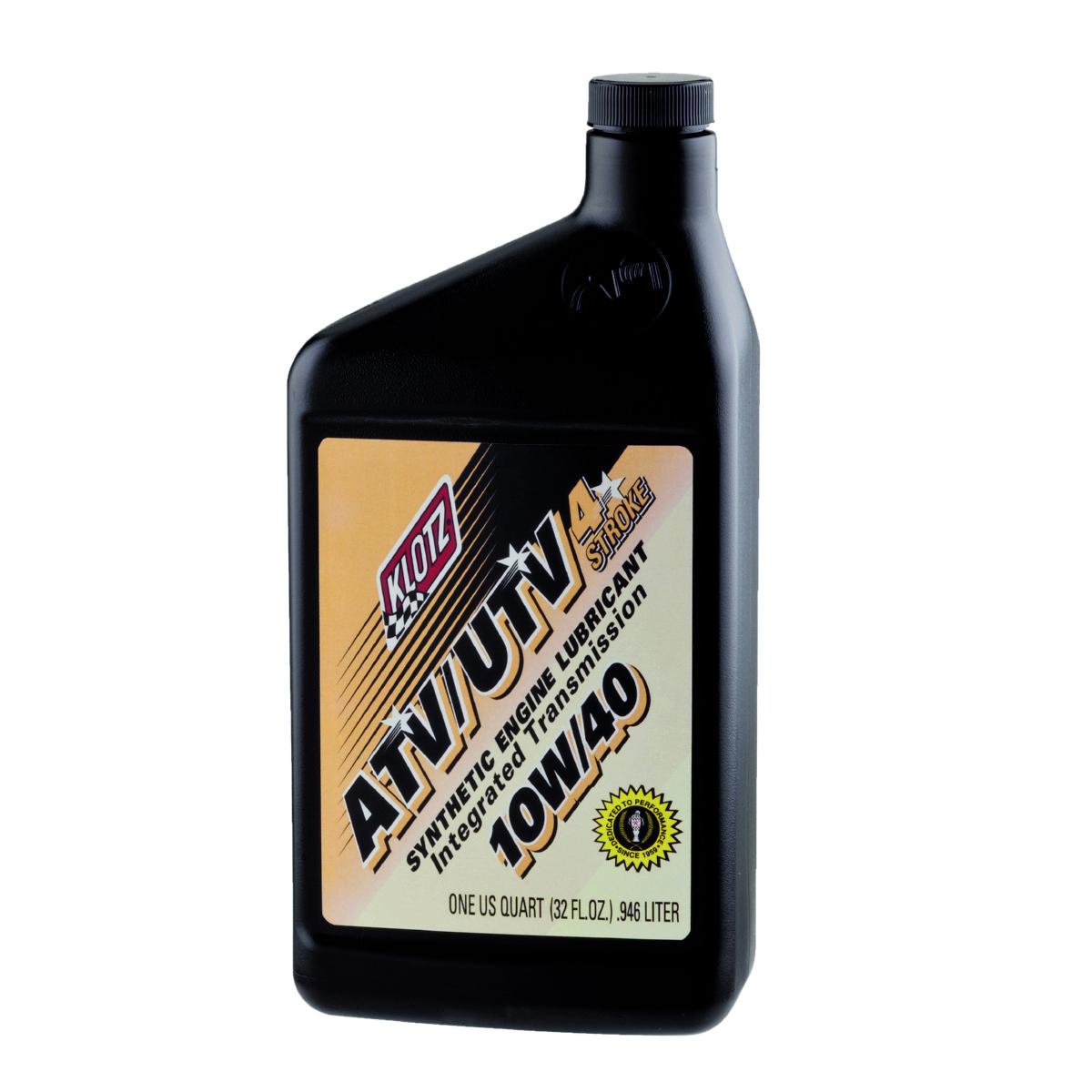 Klotz Synthetic Lubricants Motor Oil, ATV/UTV 4Stroke, Synthetic