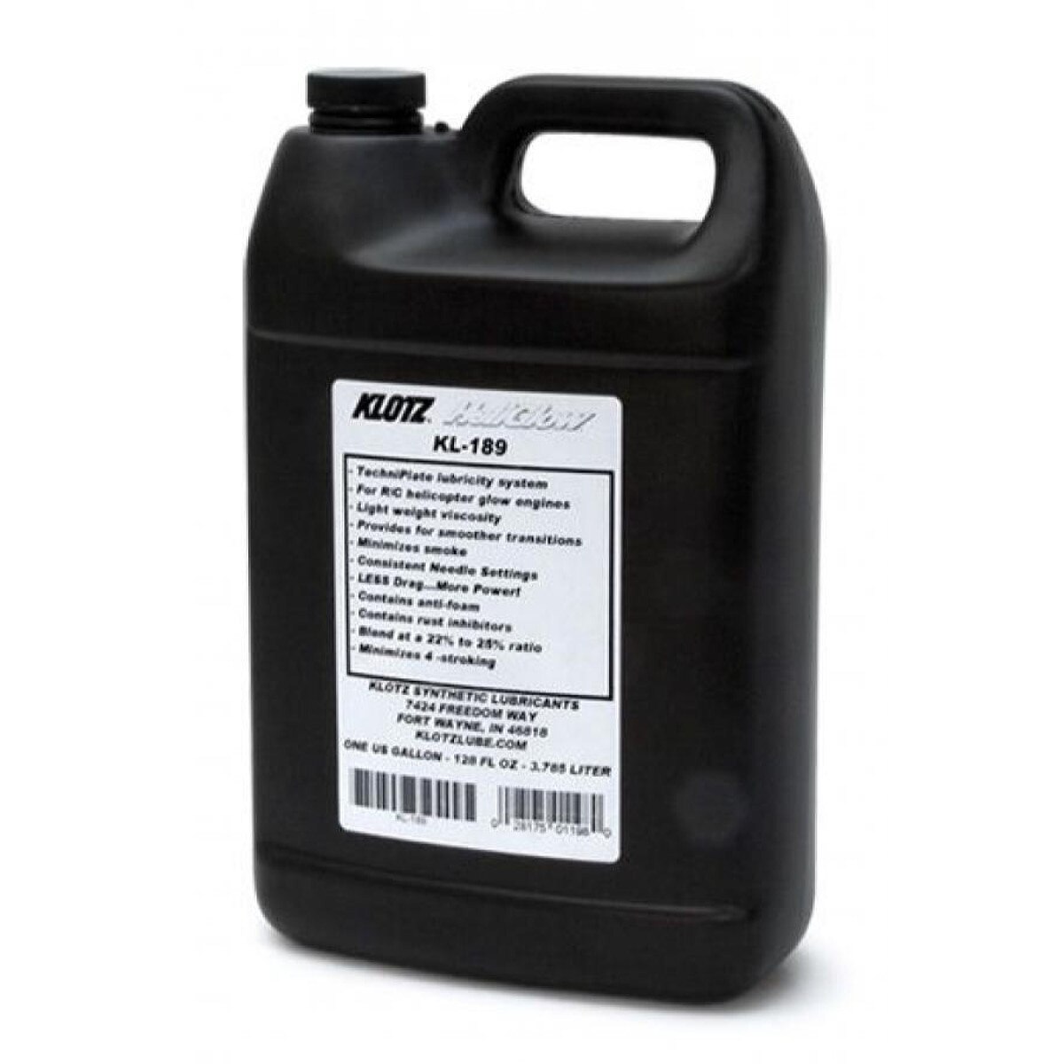 Klotz Fuel Additive, HeliGlo, Synthetic, 1 Gallon Jug