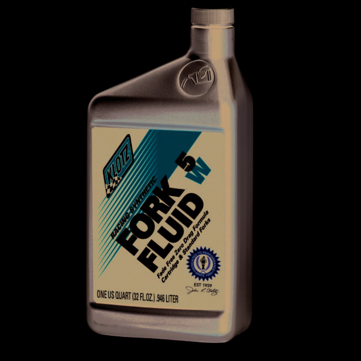 Klotz Synthetic Lubricants Fork & Shock Fluid, Racing Synthetic, 5WT, 1